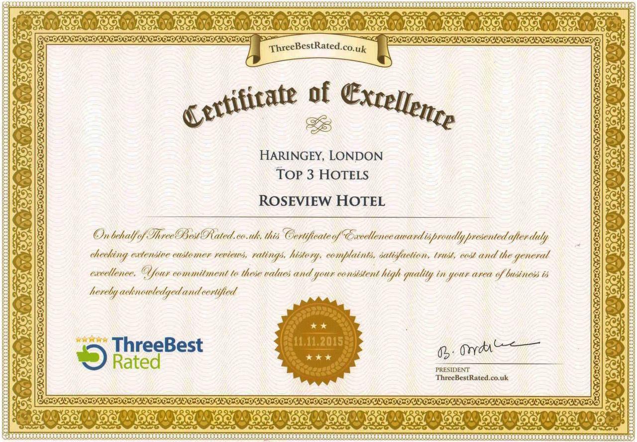 Roseview Alexandra Palace Hotel Лондон Екстериор снимка